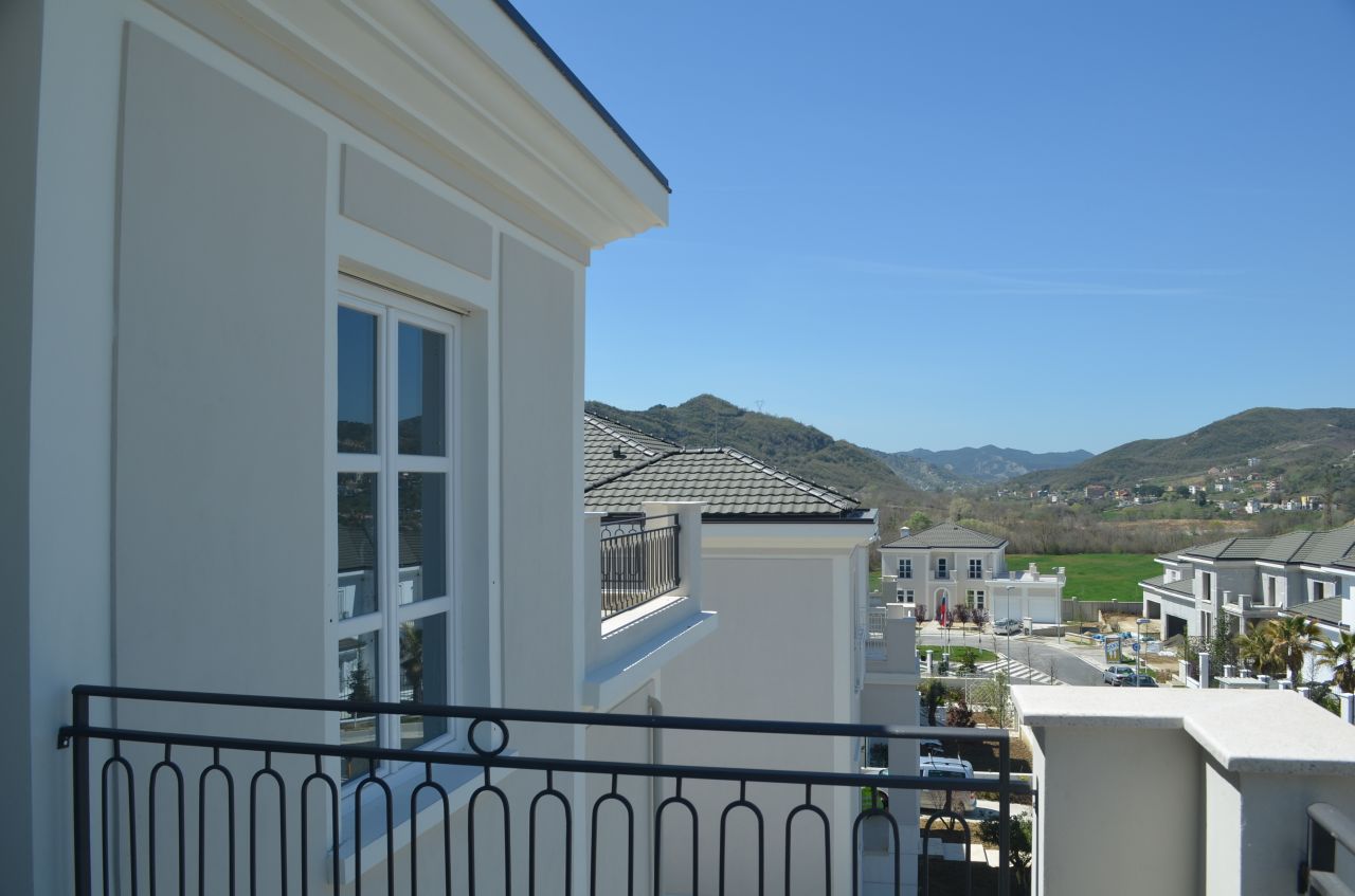Villa for Sale in Tirane, Albania. Natural Surrounding in Gated Residence in Tirane